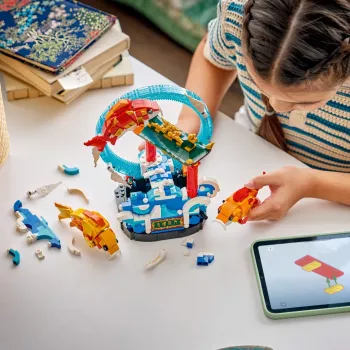 LEGO 80120 set da costruzione Prosperity Carp Leaping