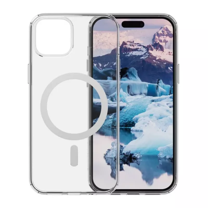 dbramante1928 custodia Iceland Pro MagSafe per iPhone 15 Plus - trasparente