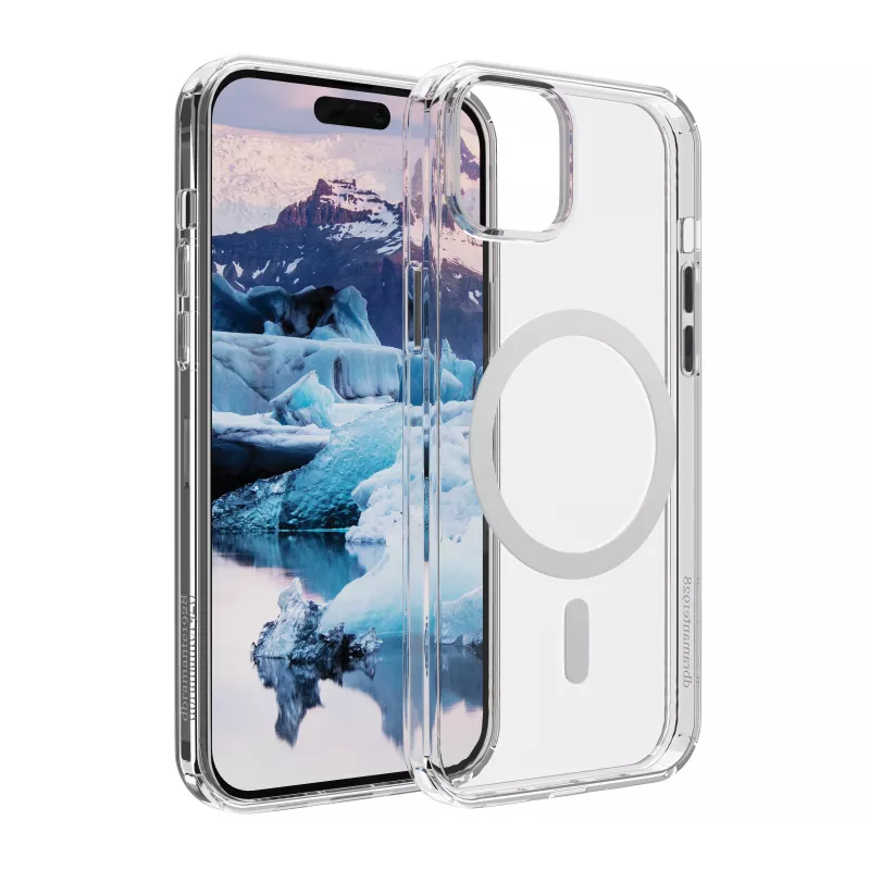 dbramante1928 custodia Iceland Pro MagSafe per iPhone 15 Plus - trasparente