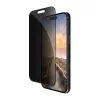 dbramante1928 Privacy Screen Protector per Apple iPhone 17 Pro Max - vetro temperato, durezza 9H, cornice nera