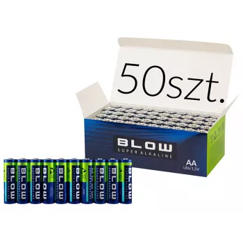 AA LR6 batteria Super Alkaline confezione da 50 pezzi – 1,5V energia di lunga durata