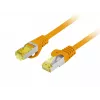 LANBERG Cavo patch Cat.6A S/FTP LSZH 20m arancione Fluke Passed