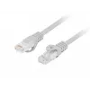 Lanberg PCU6-10CU-2000-S Cavo patch in rame Cat.6 UTP LSZH 20m grigio Fluke Passed