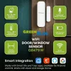 GREENBLUE GB479 W sensore Wi-Fi senza fili per porte/finestre, bianco