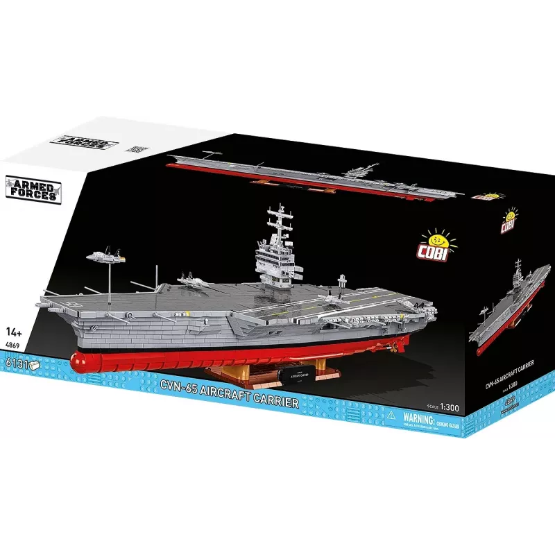 COBI 6131 PCS HC WWII /4869/ CVN-65 portaerei set da costruzione