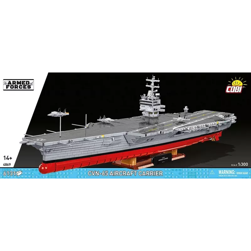 COBI 6131 PCS HC WWII /4869/ CVN-65 portaerei set da costruzione