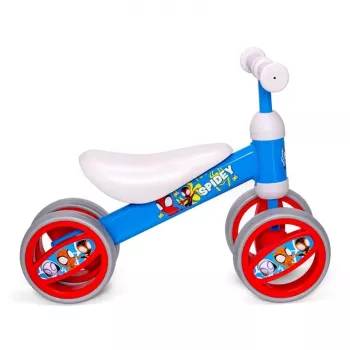 NO NAME 59557 Balance Bike Spidey per bambini 2-5 anni, ruote EVA 10
