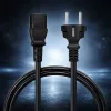 QOLTEC 54627 Cavo di alimentazione Schuko su IEC C13 3m 3x1mm² nero