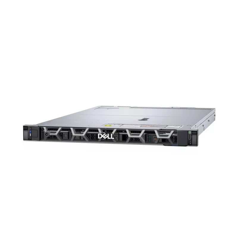 Dell PowerEdge R660xs Server rack con Intel Xeon Silver 4510, 32GB RAM, 480GB SSD, PERC H755, doppio alimentatore 700W, 3 anni ProSupport