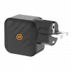 Alimentatore HAMMER RapidCharge 65W GaN - 2x USB-C PD, 1x USB-A QC, nero