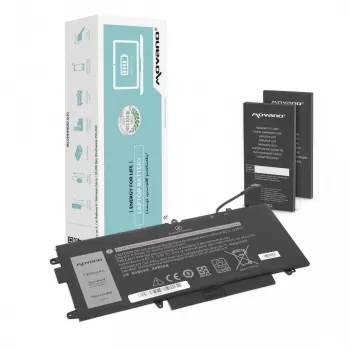 MOVANO batteria ricaricabile K5XWW per Dell Latitude 5289 7390 2-in-1 - 7300 mAh (55 Wh)