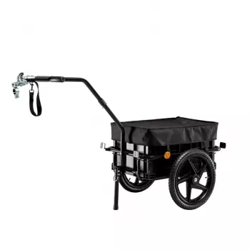 AWTOOLS rimorchio portabici 100 kg con copertura impermeabile
