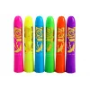 LEAN TOYS Set trucco viso penne neon fluorescenti 6 pezzi