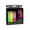 LEAN TOYS Set trucco viso penne neon fluorescenti 6 pezzi