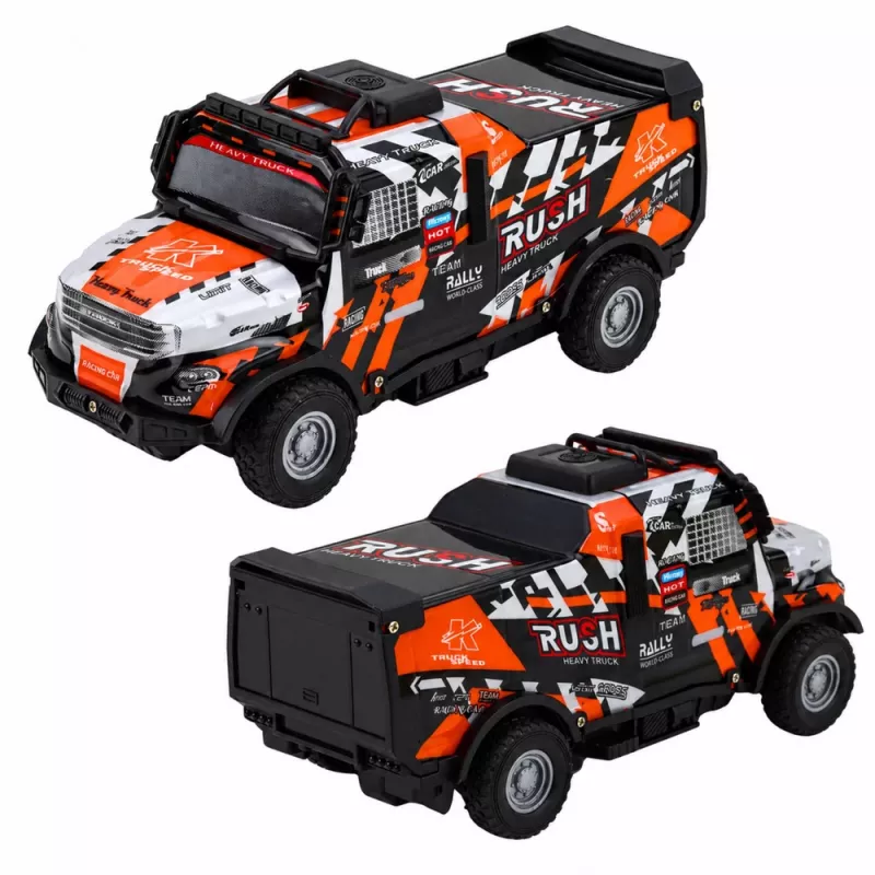 LEAN TOYS Fuoristrada a frizione, carrozzeria illuminata e suoni