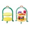LEAN TOYS set dolciumi torta cupcake supporto in legno