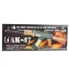 LEAN TOYS Fucile giocattolo AK-47 per bambini con luce e suono 68,5 cm