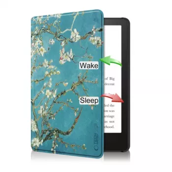 Tech-Protect SmartCase custodia per Kindle Paperwhite 2024 / Colorsoft / Signature Edition, sakura