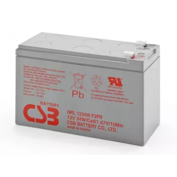 CSB HRL 1234WF2 batteria 12V 9.0Ah VRLA AGM