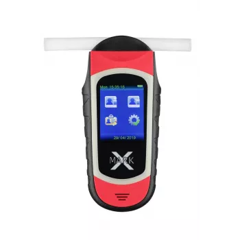 AlcoVisor Mark X+ etilometro elettrochimico per alito, rosso