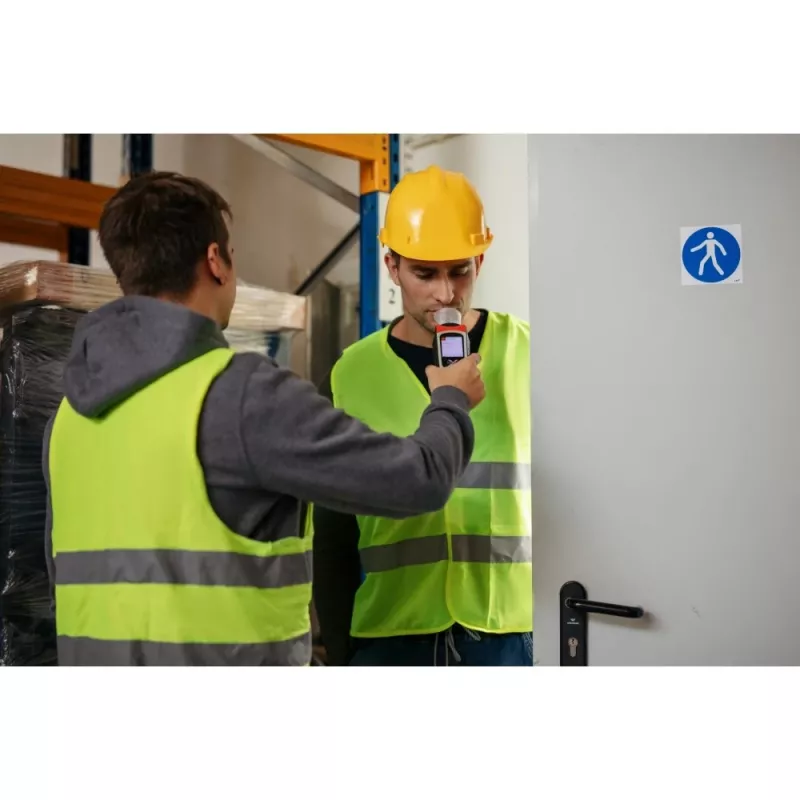 AlcoVisor Mark X+ Etilometro elettrochimico, rosso