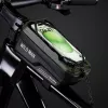 WILDMAN GX200 borsa da telaio per bici case nero supporto bici