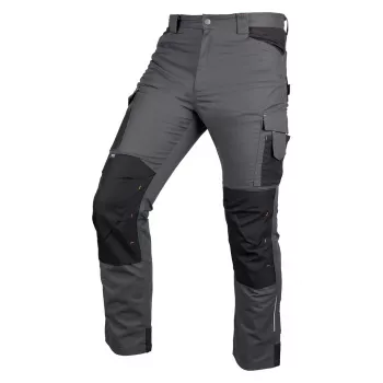 NEO TOOLS 81-350-2-XL Mix&Match pantaloni da lavoro, canvas con rinforzi in Cordura, grigio-nero, taglia XL