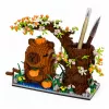 LEAN TOYS Capybara mattoncini albero portapenne 1800 pezzi