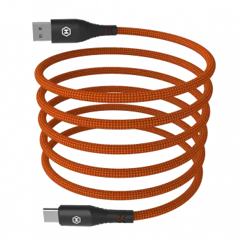 HAMMER Cavo USB-A a USB-C 1,2 m nero 480Mbps ricarica e dati