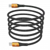 HAMMER Cavo USB-C a USB-C 1,2 m 60 W PD ricarica rapida e sincronizzazione dati nero