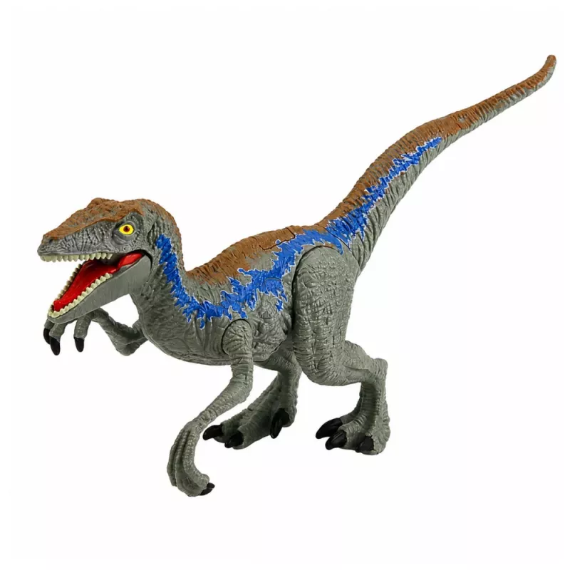 LEAN TOYS set cacciatore di dinosauri action figure con articolazioni mobili e accessori armi a rete