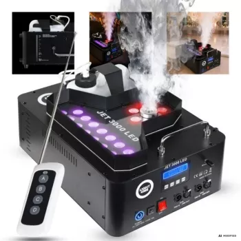 LIGHT4ME JET 3000 LED Macchina per nebbia verticale 3000W DMX RGB