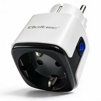 QOLTEC presa smart WiFi 16A con monitoraggio energia e timer
