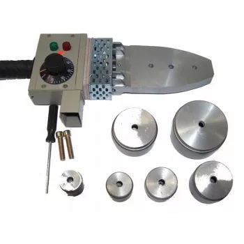 MARANTZ MAR-POL saldatrice per tubi in PVC 2700W con 6 ugelli, 0-300°C, valigetta