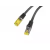 LANBERG cavo patch Cat.6A S/FTP LSZH 20m nero – 10GbE, Fluke Passed, 26AWG rame puro