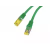 Lanberg PCF6A-10CU-2000-G cavo patch in rame Cat.6A S/FTP LSZH 20m verde Fluke Passed