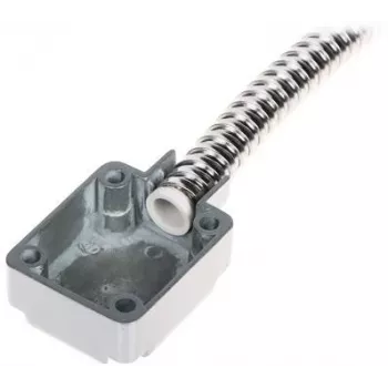 DELTA ATLO-KP-11X400 guaina metallica per protezione cavi, acciaio inox, argento