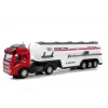 LEAN TOYS autocisterna R/C con luce e suono, scala 1:32, camion radiocomandato 2,4 GHz