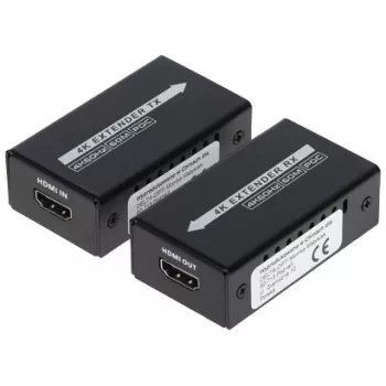 Kit trasmettitore-ricevitore mini HDMI Extender su Ethernet 4K 60m