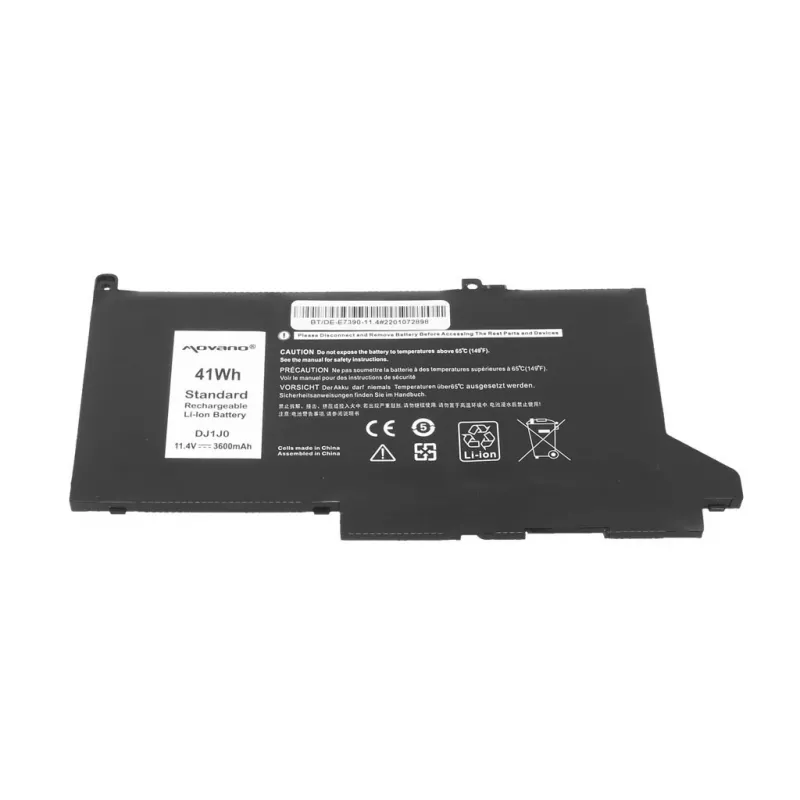 MOVANO batteria ricaricabile MYJ96 per Dell Latitude E7390, E7490 - 11,4 V - 3600 mAh (41 Wh)