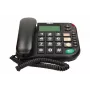 MAXCOM KXT 480 BB telefono cordless con display LCD, nero
