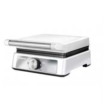 MPM MGO-41 waffle maker 1600W bianco – waffle maker belga con piastre antiaderenti