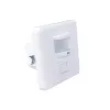 MACLEAN MCE18 rilevatore di movimento PIR con riconoscimento acustico, montaggio a parete, 160°, 1200W, bianco