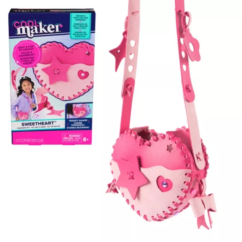 Cool Maker Heart Handbag set cucito e bricolage