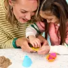 Kinetic Sand Beach Adventure set - 907g sabbia in 3 colori con formine, strumenti e vasca da gioco