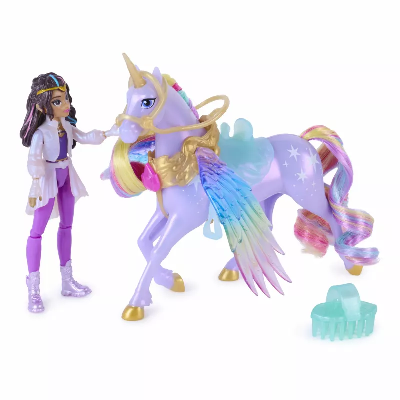 Spin Master Unicorn Academy Wing Magic Sophia & Wildstar set di gioco