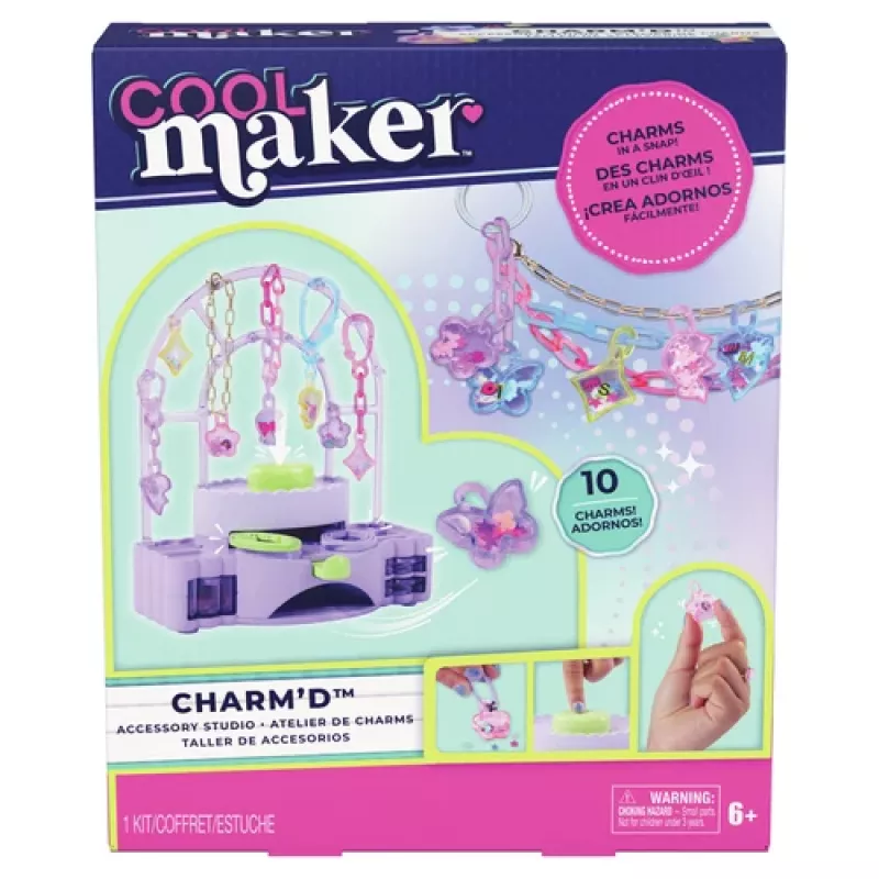 Spin Master Cool Maker Charm'd Charm Studio set fai-da-te per creare gioielli