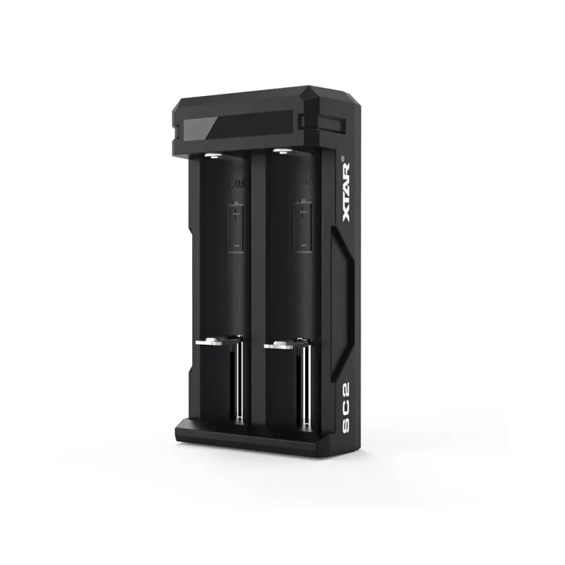 XTAR SC2 Caricabatterie USB-C Li-ion 18650, 3,7 V