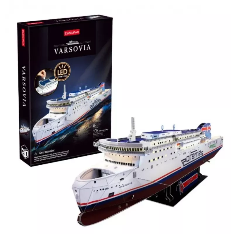 CubicFun Puzzle 3D Prom Varsovia