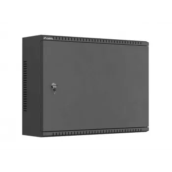 LANBERG TPR 19 Armadio di rete a parete 4U con porta in mesh 560x420x180 mm nero (montato)